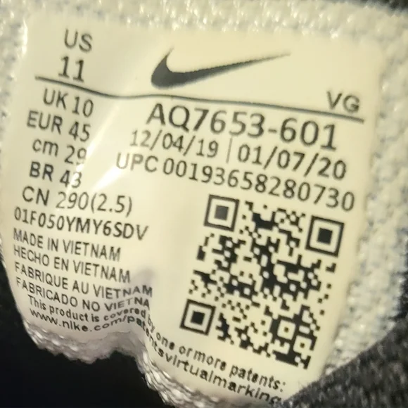 Nike alpha cleats aq7653-601 Size 11 - Picture 3 of 6